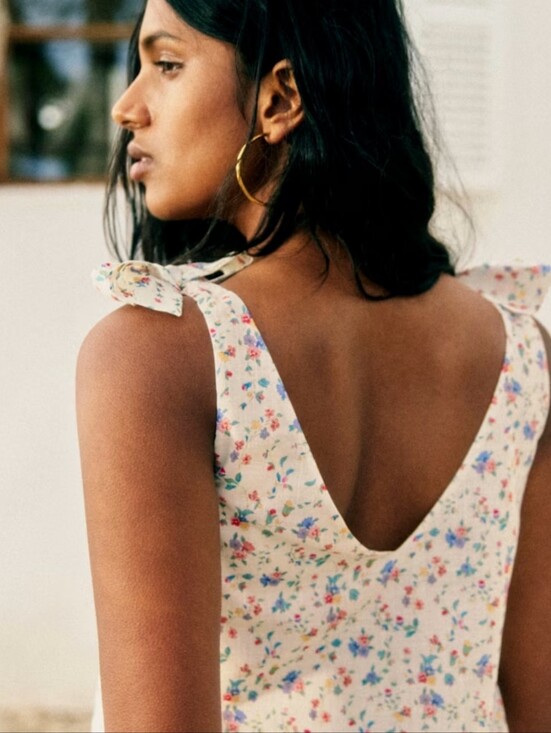 Sezane Tops - Sezane Lara Blouse In Melia Print